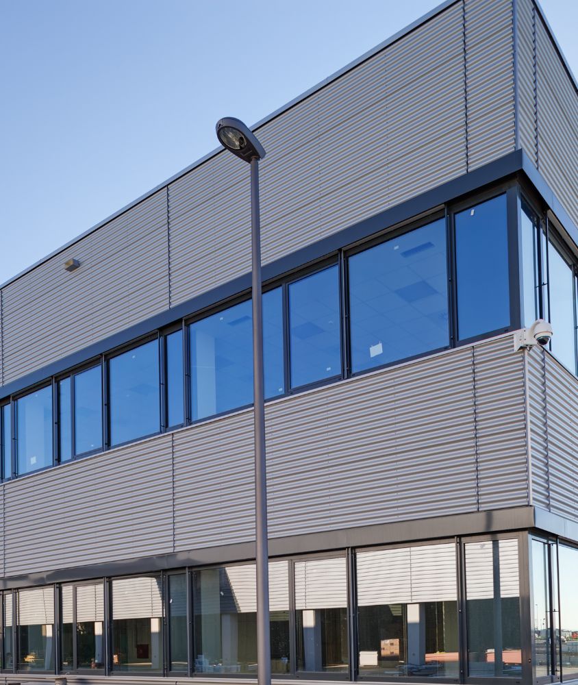 fachada de vidro em Betim