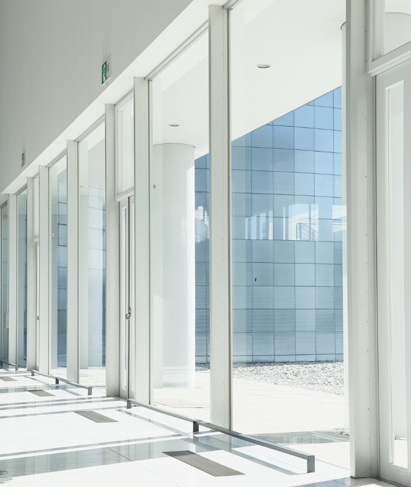 parede de vidro em Betim